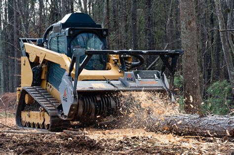 skid steer deforester|forestry skid steer tracks.